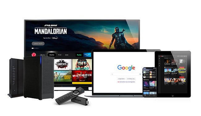 various internet enabled devices